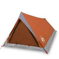vidaXL Tente de camping 2 personnes 200x120x88/62 cm taffetas 185T