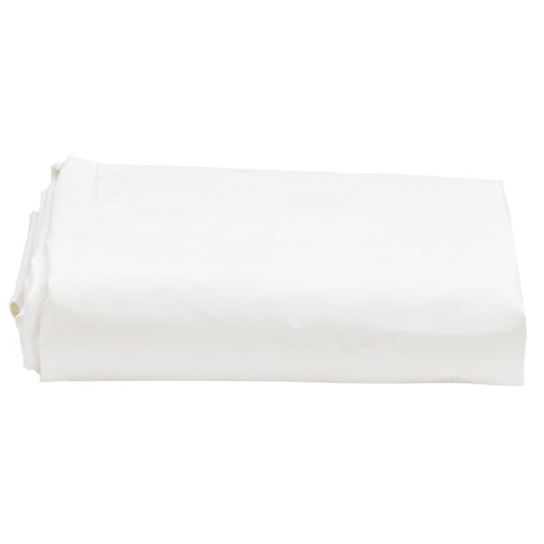 vidaXL B&acirc;che blanc 1,5x2,5 m 650 g/m&sup2;