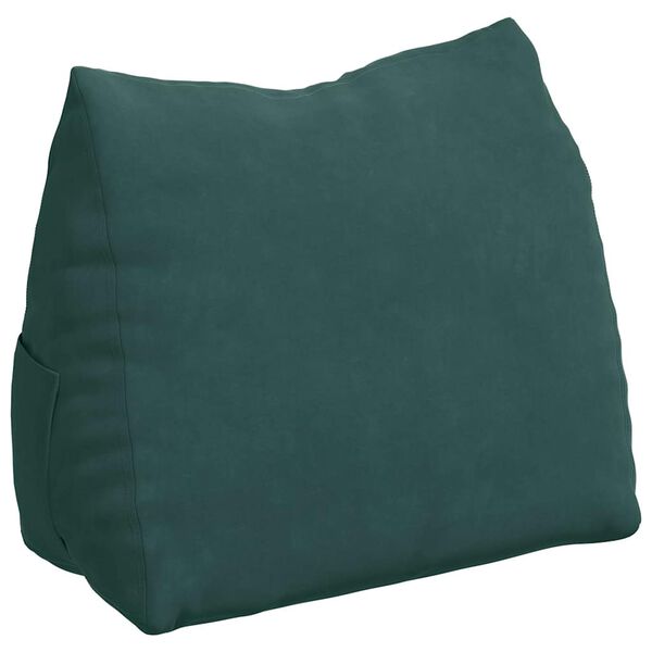 vidaXL Coussin de Dos Vert fonc&eacute; 60 x 20 x 50 cm