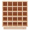 vidaXL Armoire à vin 55,5x34x61 cm Bois de pin massif