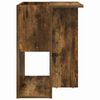 vidaXL Table d'appoint Ch&ecirc;ne fum&eacute; 35 x 40 x 55 cm Bois d'ing&eacute;nierie