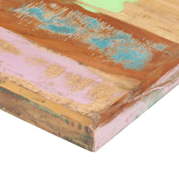 vidaXL Dessus de table Bois de r&eacute;cup&eacute;ration solide 16 mm 200x100 cm