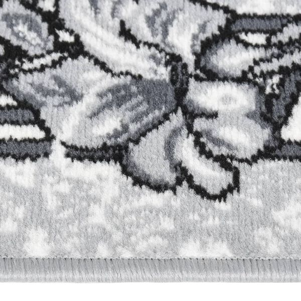 vidaXL Tapis BCF Gris 80x300 cm