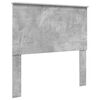 vidaXL Cadre de lit Gris B&eacute;ton 100 x 200 cm Bois de pin massif