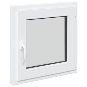 vidaXL Couleur int&eacute;rieure de la fen&ecirc;tre de sous-sol blanche RISOR
