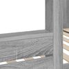 vidaXL Lit Superpos&eacute; pour Enfants Gris Sonoma 75 x 190 cm
