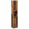vidaXL Armoire de salle de bain vieux bois bois d'ing&eacute;nierie