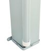 vidaXL Auvent lat&eacute;ral r&eacute;tractable de patio 117x600 cm Rouge