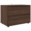 vidaXL Armoire de rangement Ch&ecirc;ne brun 80 x 48 x 57 cm