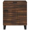vidaXL Cabinet de chevet Noyer 50 x 33 x 60 cm Bois d'acacia massif