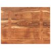 vidaXL Dessus de table 80x60x2,5 cm rectangulaire bois massif d'acacia