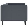 vidaXL Lit de repos gris fonc&eacute; 80x200 cm velours