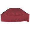 vidaXL Coussin Bordeaux 120 x 40 x 8 cm Tissu Oxford