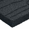 vidaXL Pierre de marchage 6 pcs Noir 60,5 x 25 x 2 cm Caoutchouc