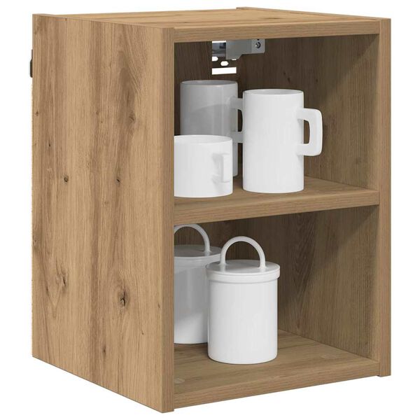 vidaXL Armoire suspendue Ch&ecirc;ne artisanal 30 x 29,5 x 40 cm