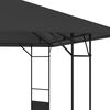 vidaXL Belv&eacute;d&egrave;re de jardin 4x3 m Anthracite 160 g/m&sup2;