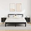 vidaXL Cabinet de chevet 2 pcs Ch&ecirc;ne noir 40 x 35 x 47,5 cm