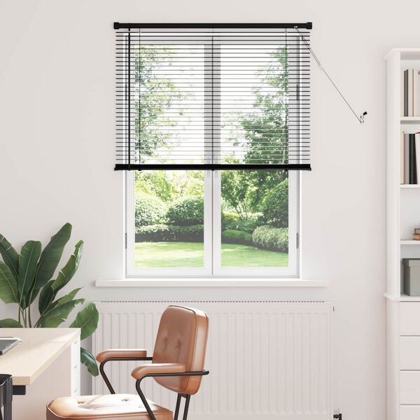 vidaXL Store V&eacute;nitien R&eacute;glable Noir 150 x 80 cm PVC