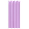 vidaXL Rideaux occultants avec anneaux 2 pcs Violet 225 x 140 cm