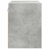 vidaXL Armoire suspendue avec stockage Gris b&eacute;ton 40 x 29,5 x 40 cm