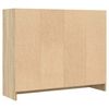 vidaXL Buffet ch&ecirc;ne sonoma 91x28x75 cm bois d'ing&eacute;nierie
