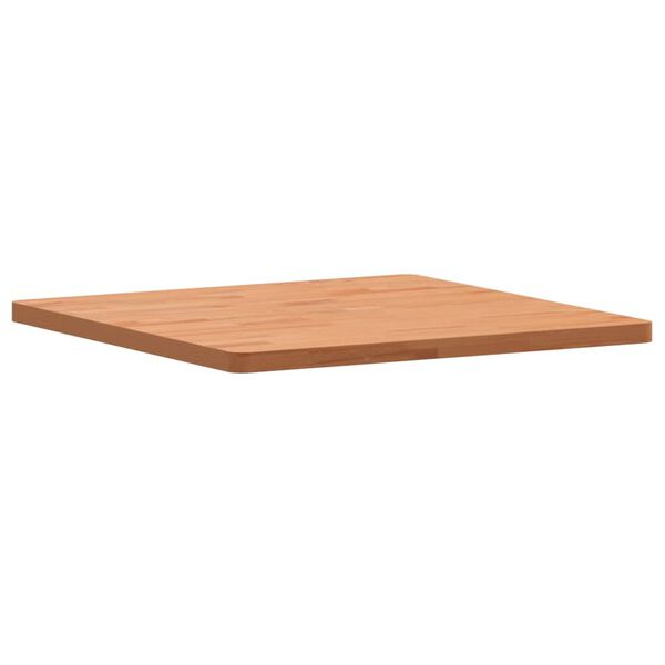 vidaXL Dessus de table 60x60x2,5 cm carr&eacute; bois massif de h&ecirc;tre