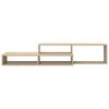 vidaXL SupportmuralpourTV 150x25x28,5cm Bois d'ing&eacute;nierie