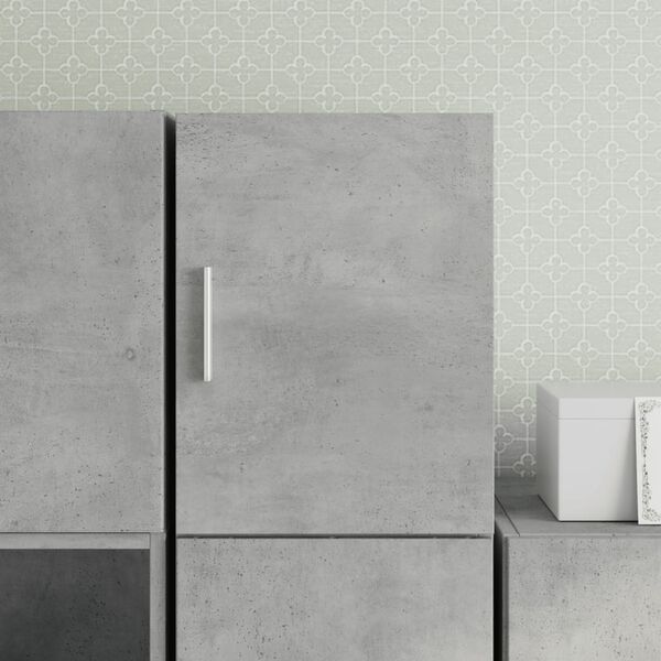vidaXL Armoire murale gris b&eacute;ton 30x42,5x40 cm bois d'ing&eacute;nierie