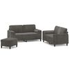 vidaXL Ensemble de canap&eacute;s 3 pcs coussins d&eacute;coratifs et coussins