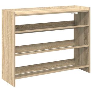vidaXL &Eacute;tag&egrave;re &agrave; chaussures ch&ecirc;ne sonoma 80x25x62 cm bois d'ing&eacute;nierie