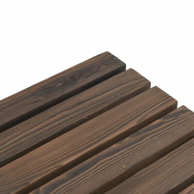 vidaXL Table basse de jardin 90x50x40 cm bois de sapin massif
