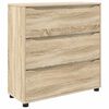 vidaXL Armoire de rangement 80 x 31 x 81 cm Bois d'ing&eacute;nierie