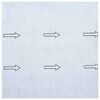 vidaXL Planches de sol 55 pcs Beige 5,11 m&sup2; PVC