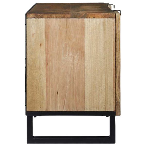 vidaXL Unites TV Marron 105 x 33 x 46 cm Bois d'ing&eacute;nierie