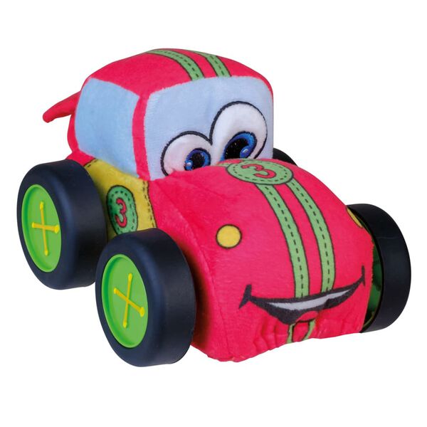 Happy People Voiture jouet en peluche t&eacute;l&eacute;command&eacute;e 20 cm 27 MHz