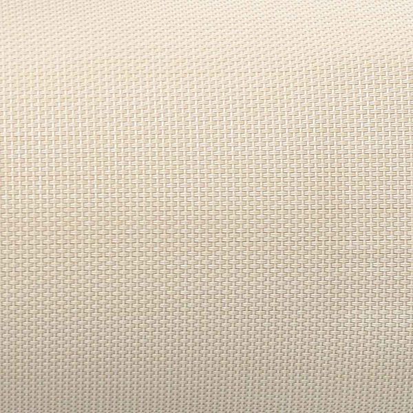 vidaXL Appui-t&ecirc;te de chaise longue Cr&egrave;me 40x7,5x15 cm Textil&egrave;ne