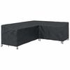 vidaXL Housse pour meubles Noir 260 x 210 x 80 cm Tissu Oxford 600D