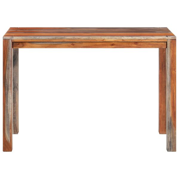 vidaXL Table &agrave; d&icirc;ner 110x50x76 cm Bois d'acacia solide