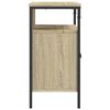vidaXL Armoire lavabo de salle de bain ch&ecirc;ne sonoma 60x30x60 cm