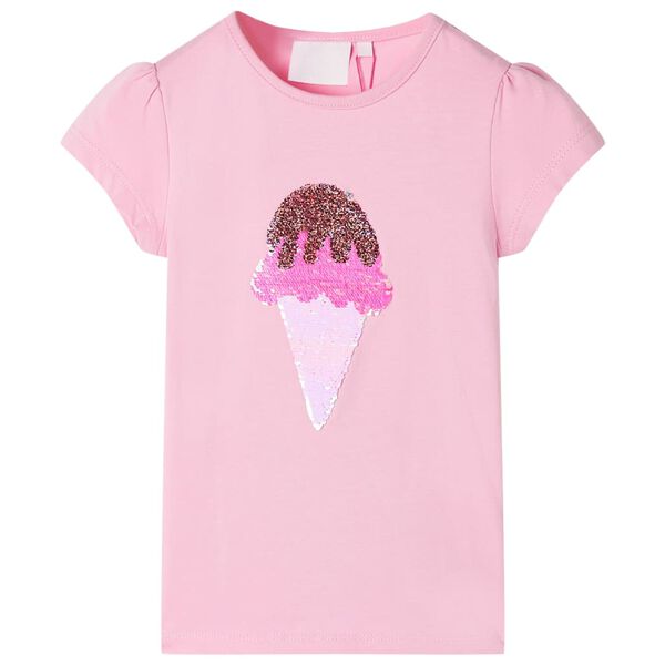 T-shirt enfants rose vif 140