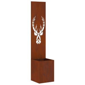 vidaXL &Eacute;cran de confidentialit&eacute; de jardin Rouill&eacute; 32 x 150 cm