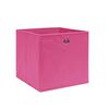vidaXL Boîtes de rangement 4 pcs Tissu intissé 28x28x28 cm Rose