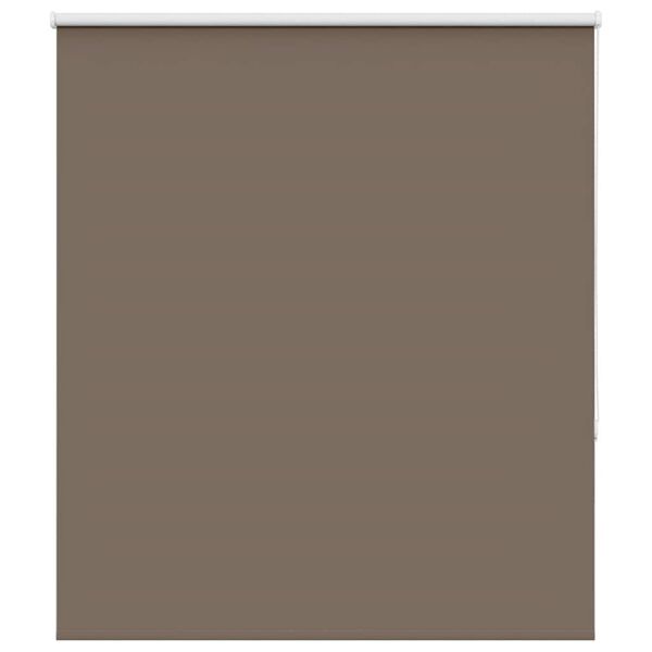 vidaXL Store enrouleur occultant caf&eacute; 135x150cm largeur du tissu