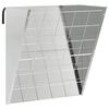 vidaXL R&acirc;telier &agrave; foin suspendu Argent 61 x 33 x 66 cm Acier galvanis&eacute;