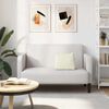 vidaXL Coussin de Dos Cr&egrave;me 45 x 20 x 35 cm Tissu en velours c&ocirc;tel&eacute;