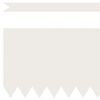 vidaXL Bordure de Pelouse 10 pcs Blanc 100 x 0.05 x 20 cm