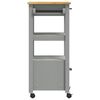 vidaXL Chariot de cuisine MONZA 48x40x88,5 cm bois massif de pin