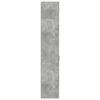 vidaXL Armoire de rangement mince gris b&eacute;ton 45x42,5x225 cm