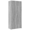 vidaXL Armoire de rangement sonoma gris 80x42,5x225 cm