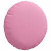 vidaXL Coussins de si&egrave;ge 2 pcs Rose &Oslash;30 x 13 cm tissu